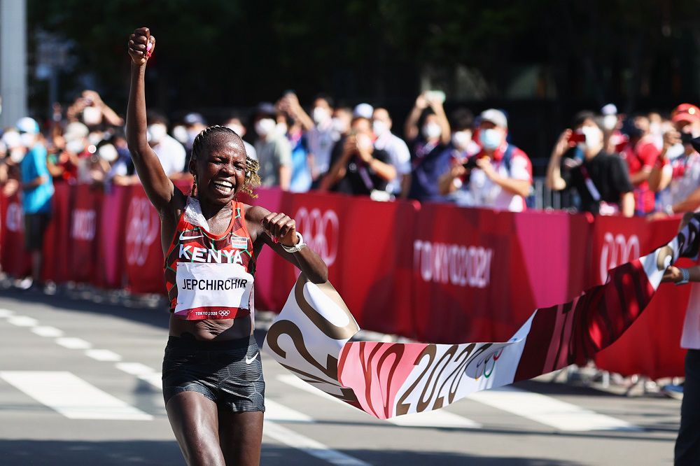 Tokyo Olympics: Kenya's Jepchirchir wins women's marathon gold