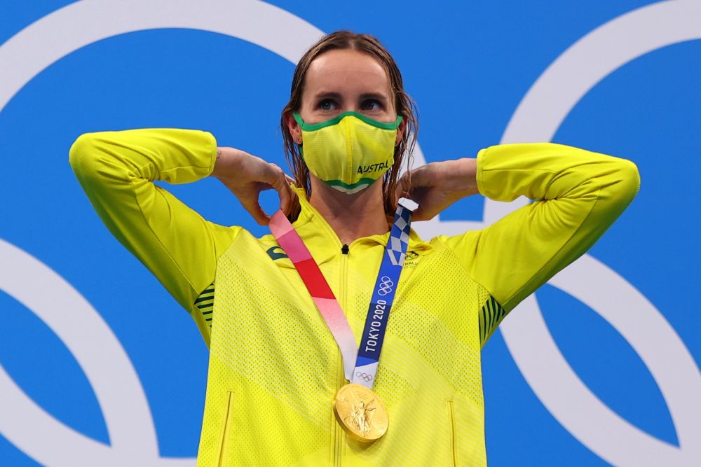 McKeon gets record seventh medal, Dressel clinches sprint ...