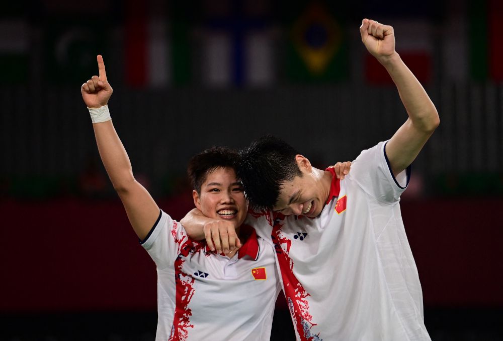 Tokyo Olympics: Wang, Huang win all-China final in badminton mixed doubles