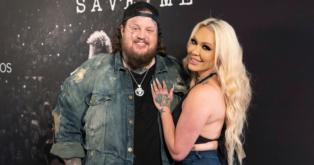 Jelly Roll and Bunnie Xo celebrating their ninth wedding anniversary