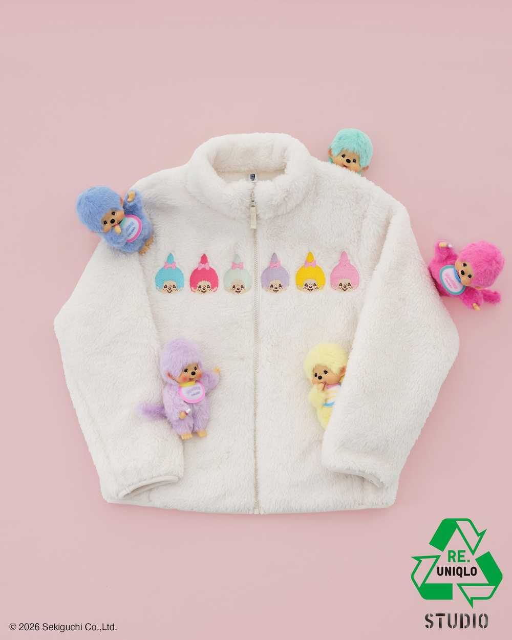 UNIQLO Launches 14 Monchhichi Embroidery Designs at RE.UNIQLO STUDIO in Malaysia