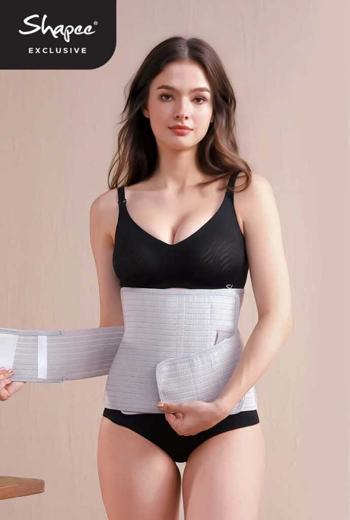 Baru Lepas Bersalin? Shapee Exclusive Belly Support Band Menjadi Teman Setia Mommy