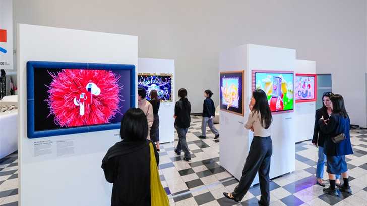 Samsung Showcases 14 Italian Artists’ Creations on OLED TVs at Seoul Design Week 2026