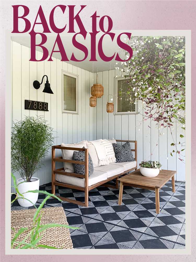 5 Concrete Patio Paint Ideas That Spiff Up the Gray