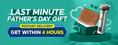 Grab Last-Minute Father's Day Gifts with Shopee's Instant Delivery
