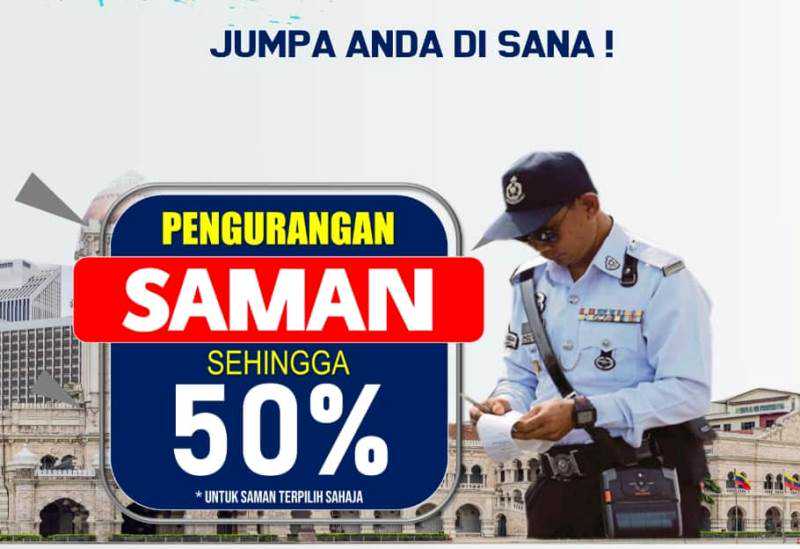 PDRM Tawar Diskaun Saman Trafik 50% Sempena Peringatan Hari Polis Ke-215