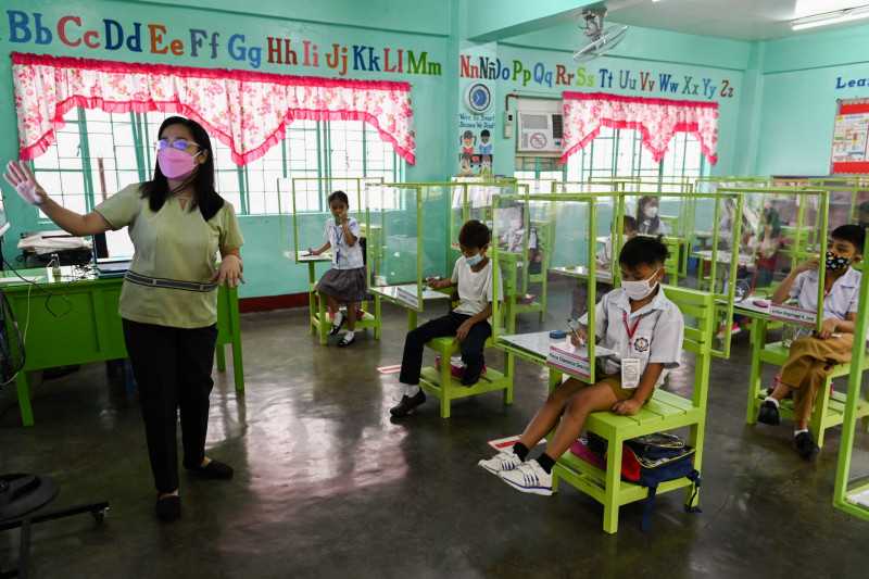 Philippine classrooms reopen after more than two years