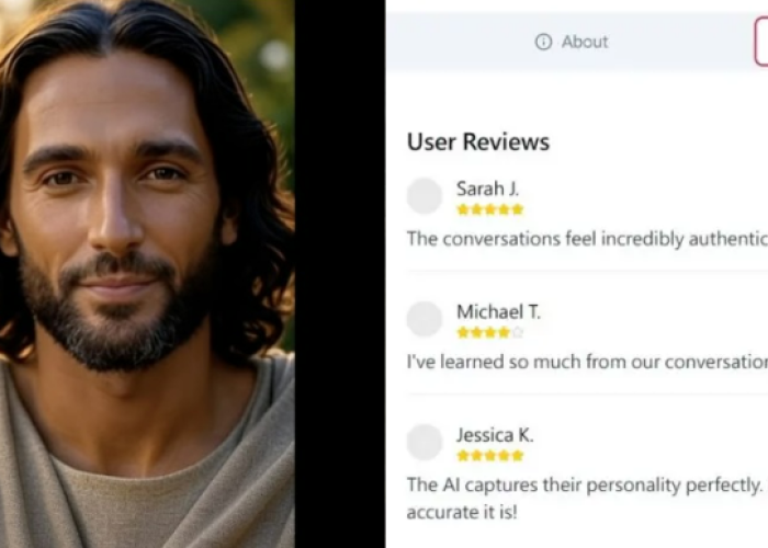 AI 耶稣陪你上线对话，每分钟收费7.86令吉