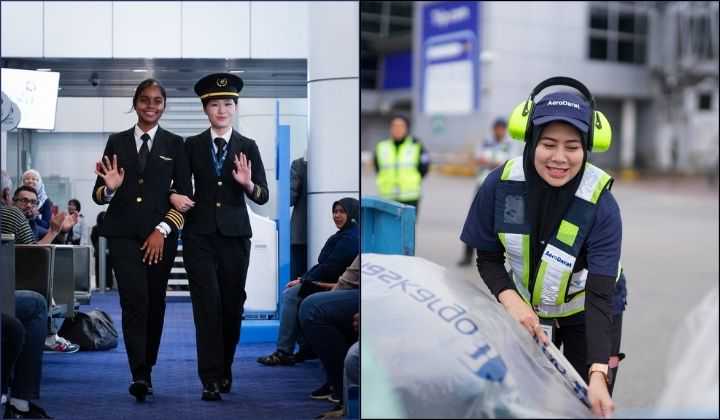 Malaysia Airlines makes history with all-women flight team