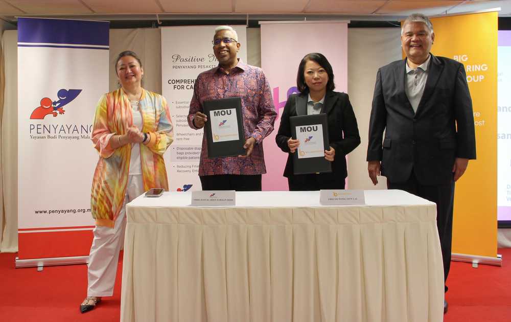 PENYAYANG and BIG CARING Group Partner to Make Oncology Medication, Essential Care Items and Rehabilitation Equipment More Affordable for Cancer Patients