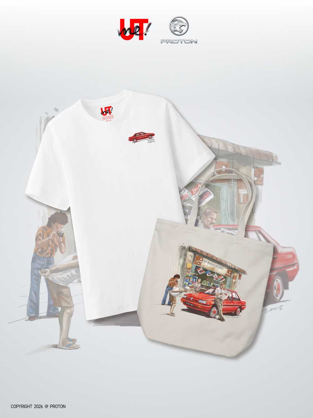 UNIQLO and PROTON Celebrate Malaysian Automotive Icons with Exclusive UTme! Collection