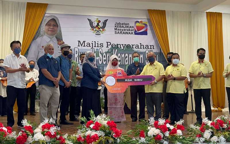 Phase 1 of Rumah Seri Kenangan Sibu project completed