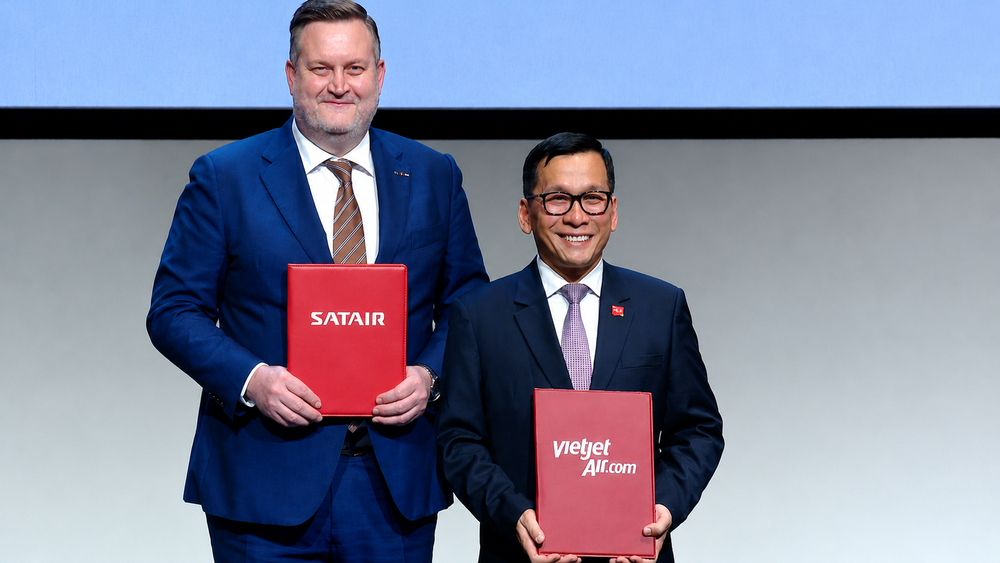 Vietjet and Satair Sign Strategic Agreement to Strengthen Aviation Supply Chain in Vietnam