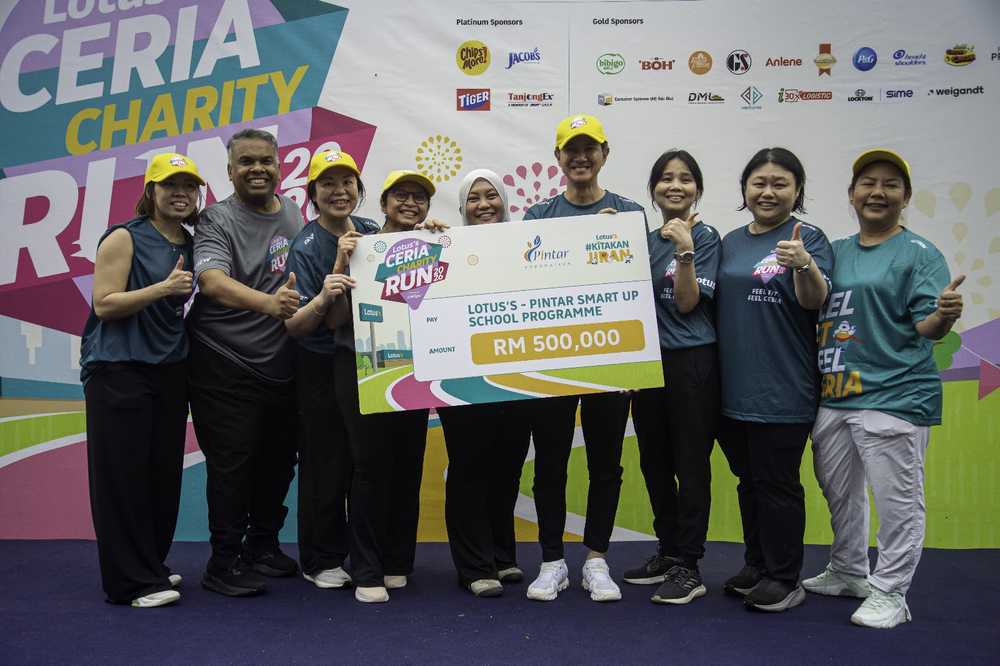 Fourth Edition of Lotus's Ceria Charity Run 2026 Raises Record RM 500,000, Advancing Goal to Empower 50,000 Students Nationwide with PINTAR