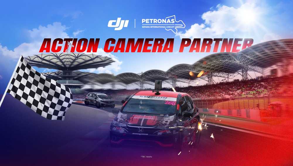 Capture the Action, Experience the Speed: DJI Malaysia Announces F1 Ticket Giveaway with every DJI Osmo Series Purchase