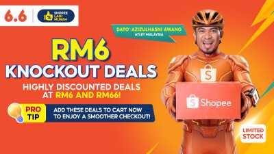 Snag RM6 Deals, Exclusive OREO & BTS and POP MART Collectibles at Shopee 6.6