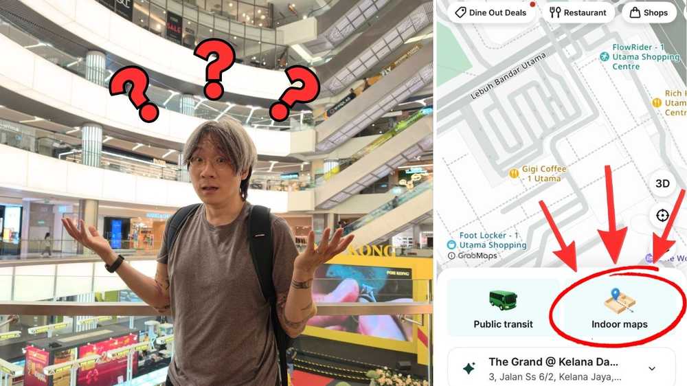 Never get lost in a mall again! 4 secret features hidden in your Grab app
