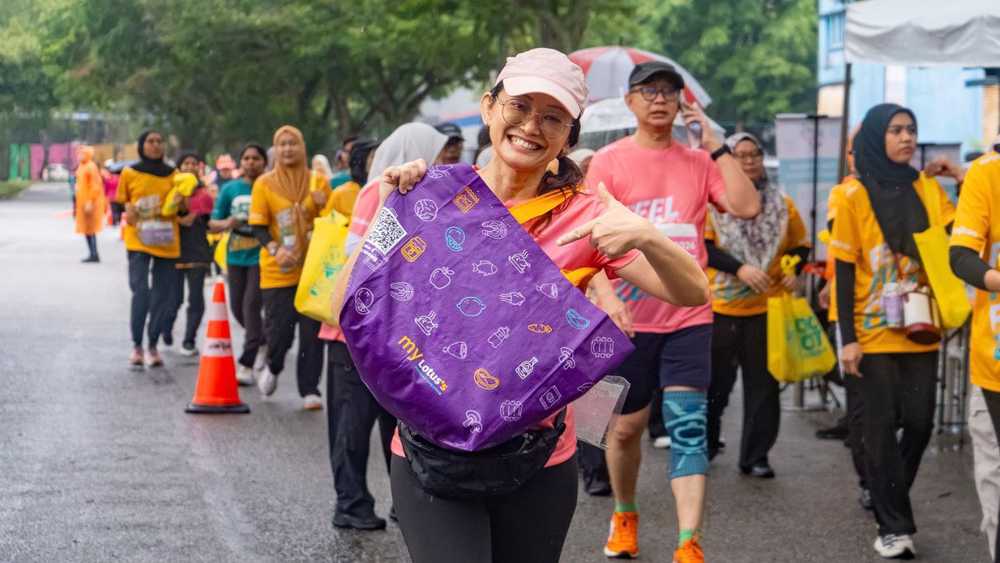 Rugi tak bangun awal! 5,000 Pelari Lotus’s CCR’26 borong goodies percuma sambil lari