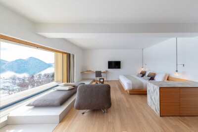 Dusit International brings its Dusit Collection  brand to Japan with the opening of a Kengo Kuma-designed lakeside retreat in Hokkaido