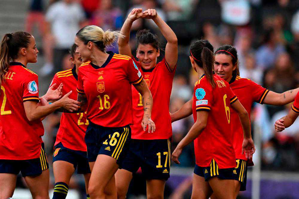 Spain Women S National Football Team Names