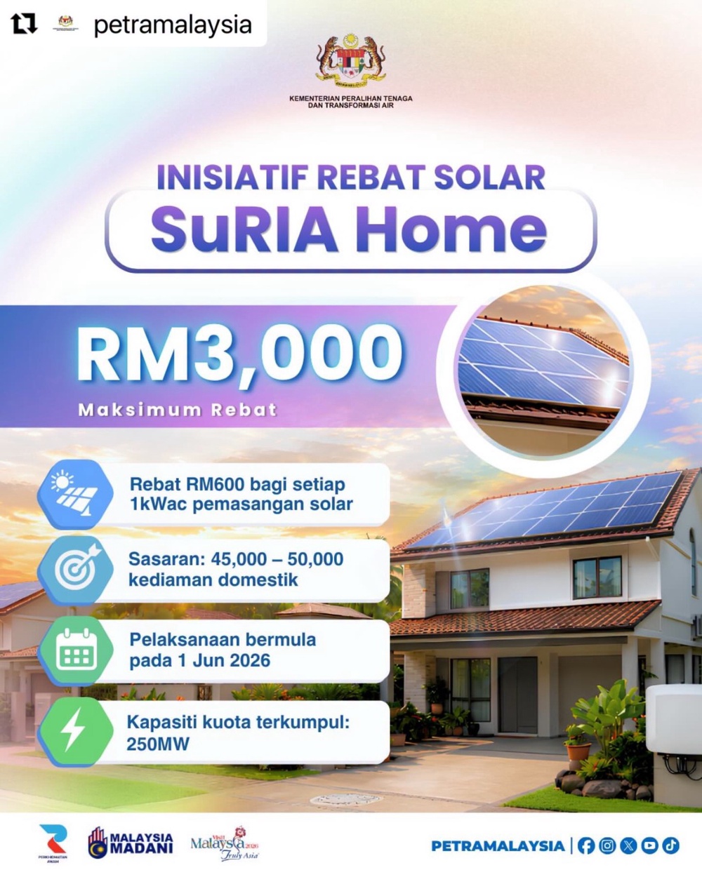 Sustainable Rebate & Incentive Assistance (SuRIA) Home