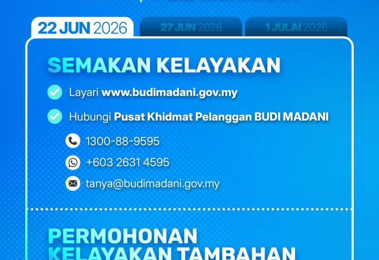 Image from: Akses awal BUDI Diesel dibuka 27 Jun, kenderaan pikap dan jip layak dapat tambahan 100 liter kuota sebulan