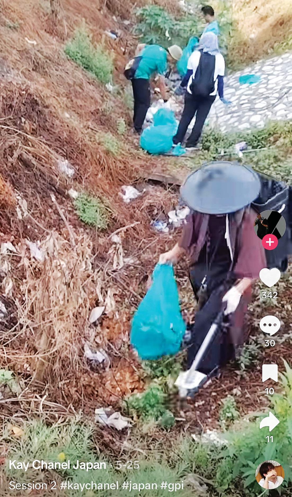Image from: Samurai sampah Kelantan, diejek ‘gila’ sebelum diiktiraf