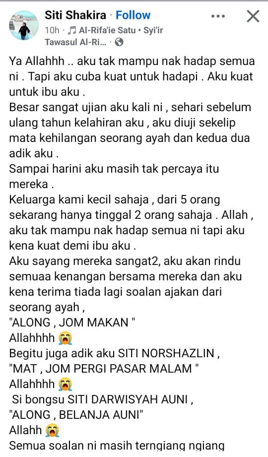 Image from: Besar sangat ujian aku kali ini – Anak Shaik Firdaus