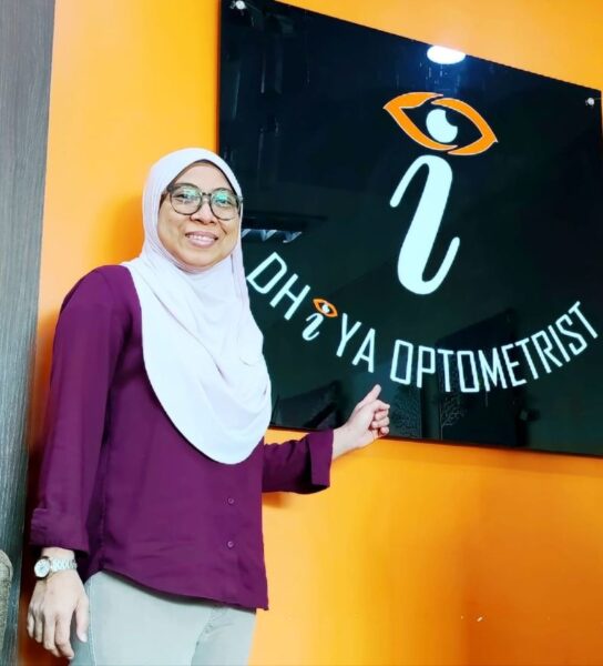 Image from: Kerjaya bidang optometri titik tolak kejayaan Nurul Dhiya