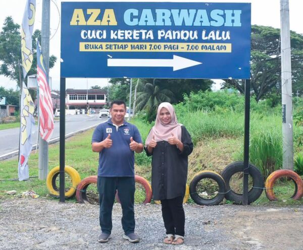 Image from: Aza Carwash beri sinar baharu ODP jalani kehidupan lebih baik