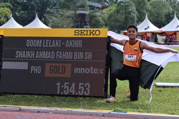 Image from: Fahm cipta kejutan, raih emas 800m