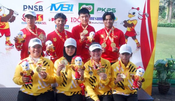 Image from: Rizq Adam, Wang Xin Yao raih dua emas golf SUKMA