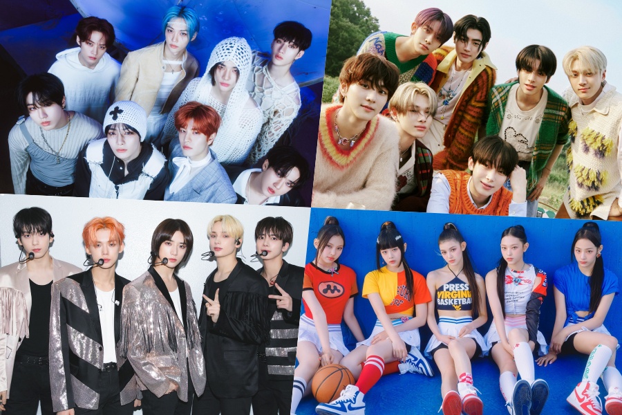 Stray Kids, ENHYPEN, TXT, NewJeans, SEVENTEEN, aespa, NCT 127, And More ...