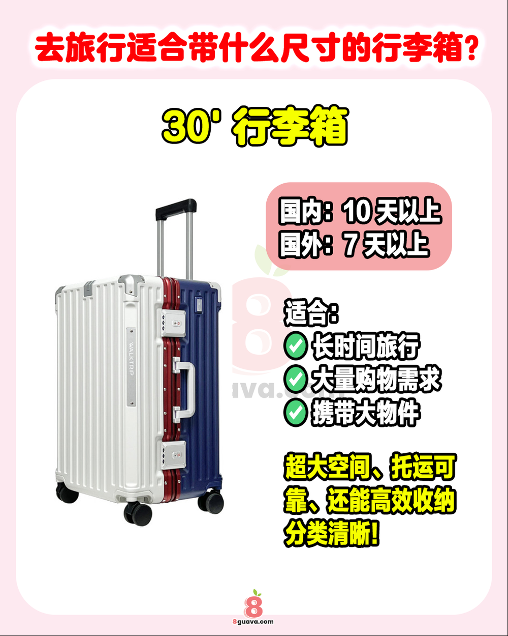 去旅行行李箱该怎么选