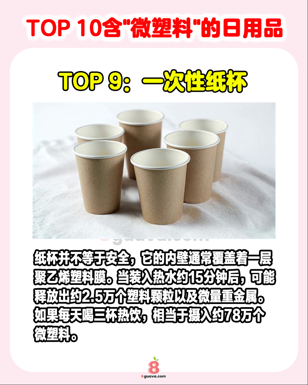 Image from: TOP10含“微塑料”的日用品 原来你每天都放进嘴里❓