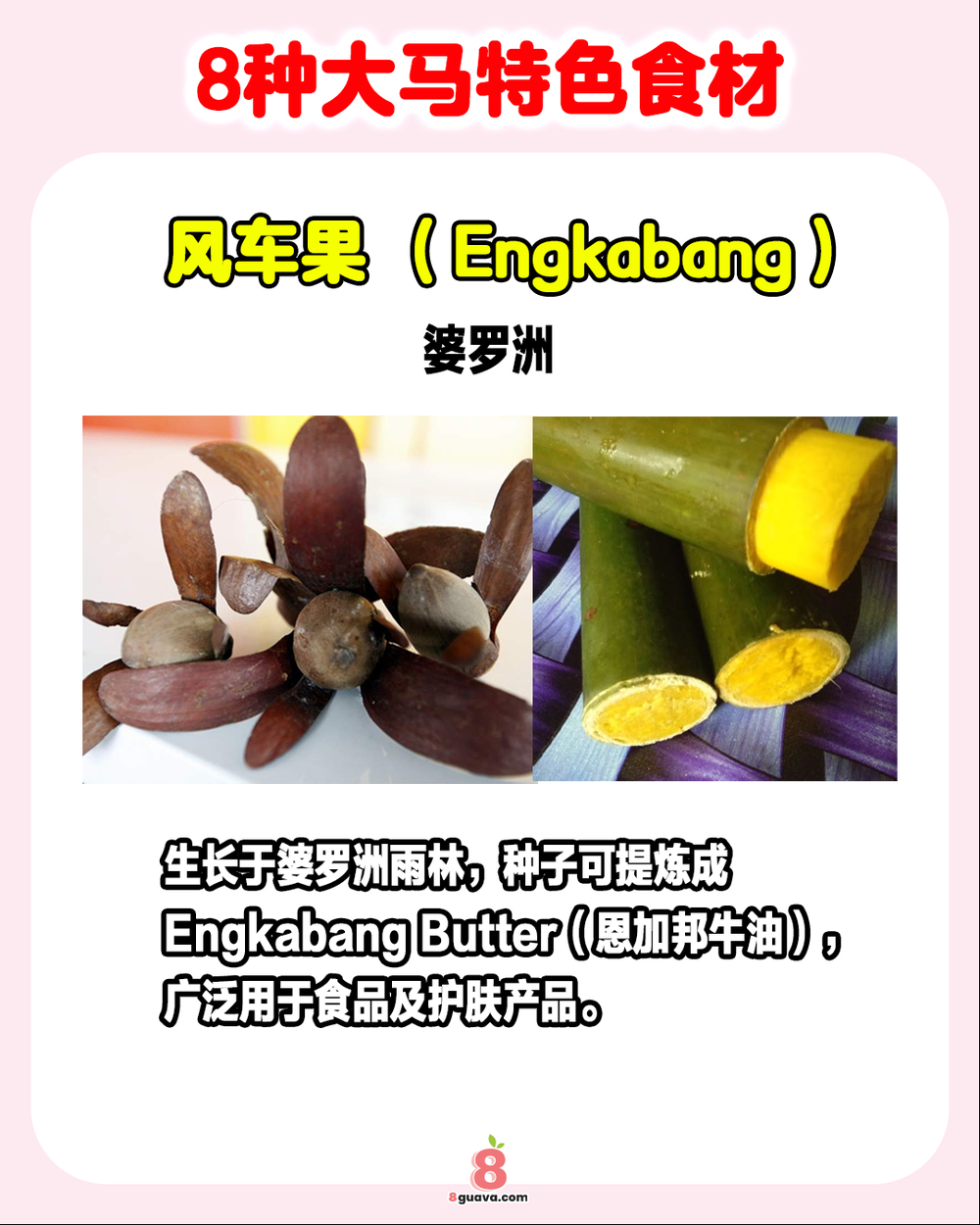 Image from: 8种大马特色食材 一次看✨快来看看你吃过几个❓