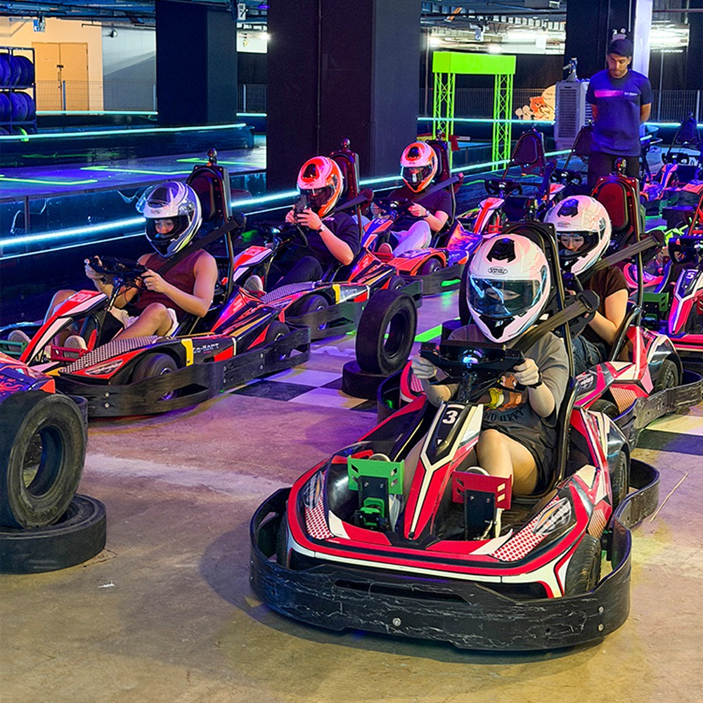 “真人版 Mario Kart”