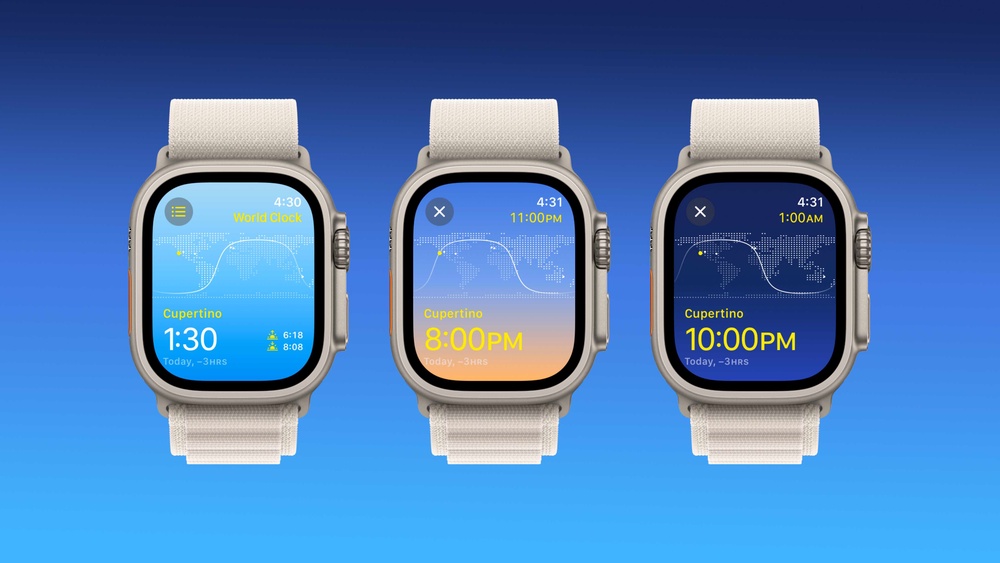 Here’s what’s new with the redesigned World Clock in watchOS 10
