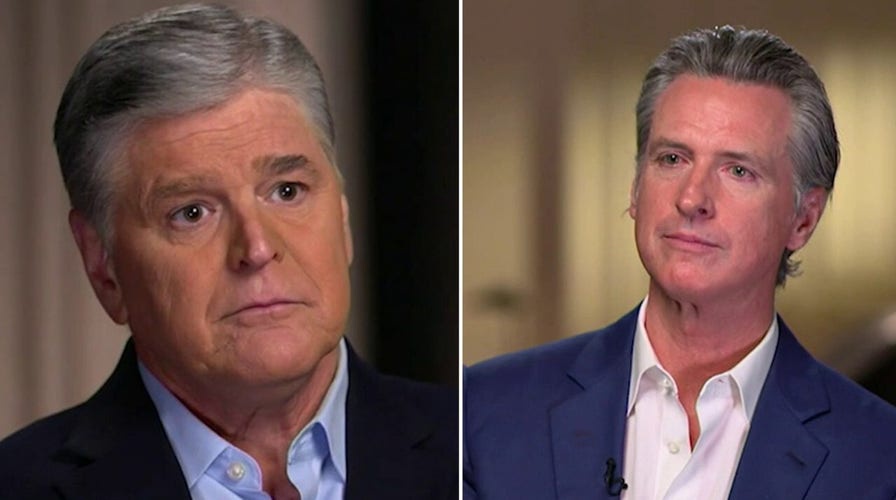The two questions Hannity asked Newsom that make for an epic 2024