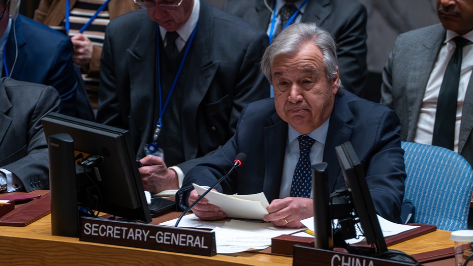 United Nations chief breaks silence on Hamas terrorists' sexual ...