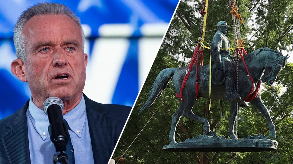 RFK Jr. slams Democrats for toppling Confederate statues 'Destroying