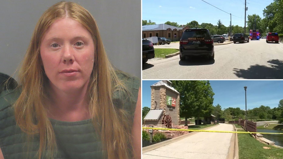 Missouri mother turns self in at police station after killing children
