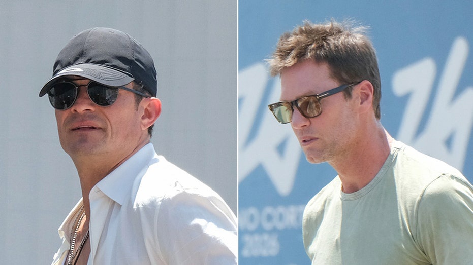 Orlando Bloom, Tom Brady, Leonardo DiCaprio spotted leaving Jeff Bezos