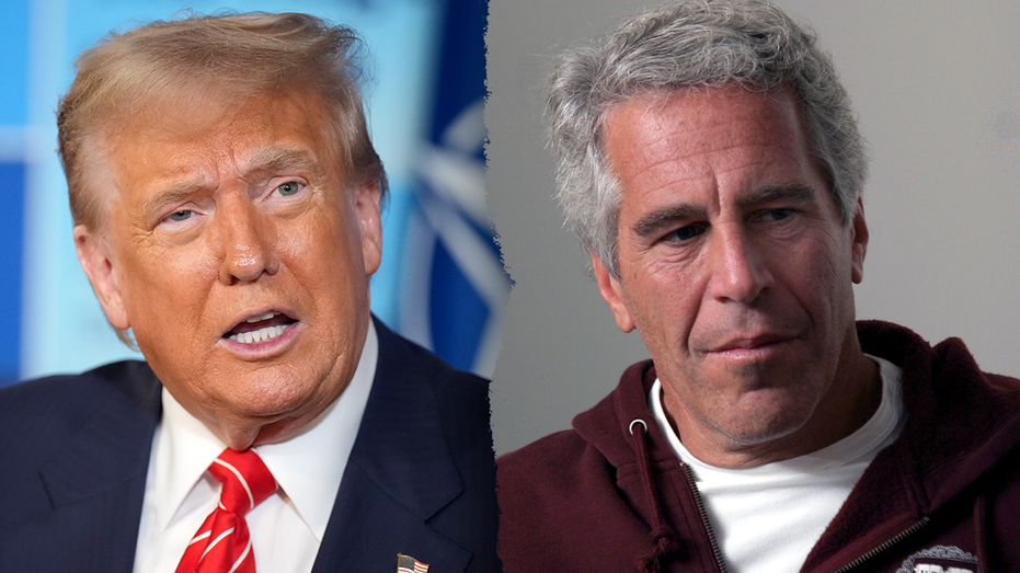 Trump slams reporter for asking about 'creep' Jeffrey Epstein during(02)