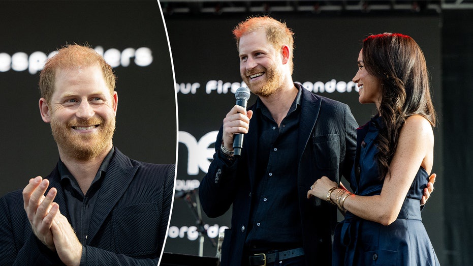 Prince Harry and Meghan Markle make first joint public appearance since