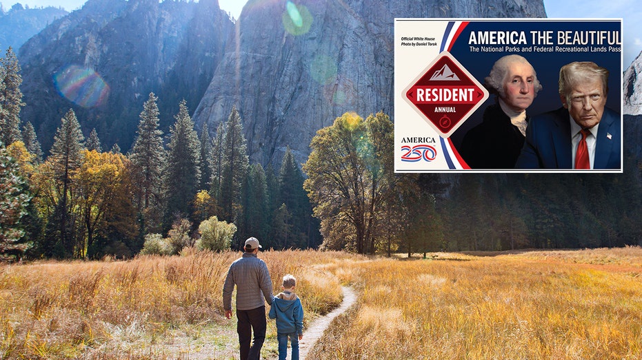 Environmental group sues Trump for replacing national park pass photo