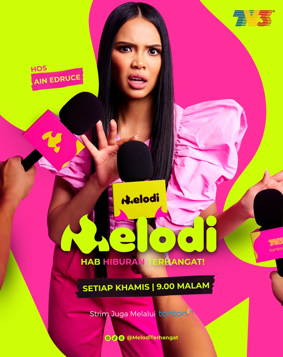 Image from: Melodi Tampil Dengan Wajah Baharu, Ain Edruce Kini Gandingan Kamal Adli 