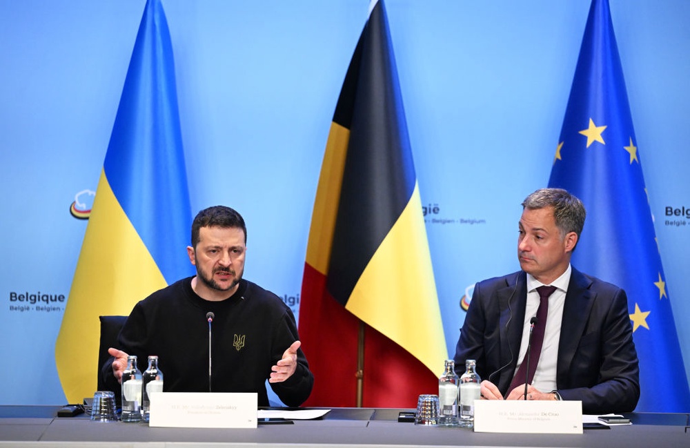 Belgium Commits 1 Billion To Ukraine Amid Zelenskys Whirlwind