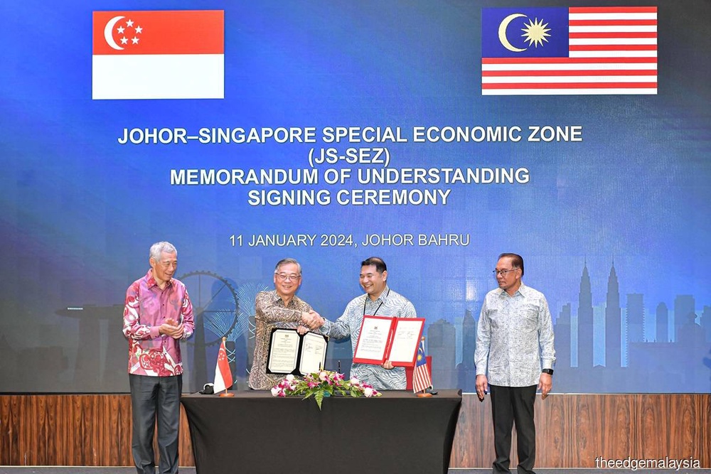 Malaysia Signs MOU With Singapore To Formalise Cooperation On Johor ...