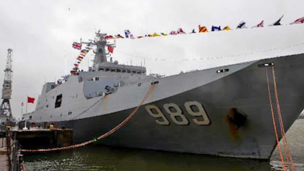 Image from: 中国海军989编队启航实习   预赴东南亚三国交流